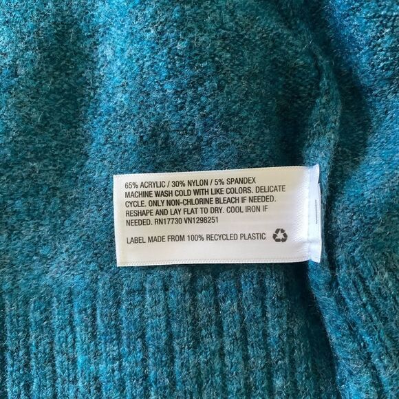 Color Block Cardigan ~a new day ~XL - Picture 6 of 8